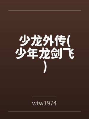 少龍外傳少年龍劍飛